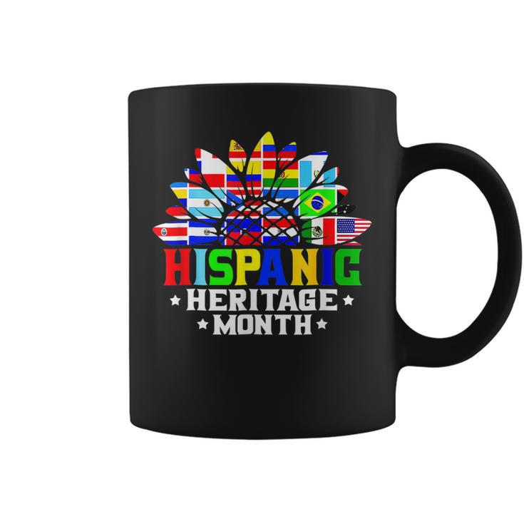 Happy National Hispanic Heritage Month Decoration Flags  Coffee Mug