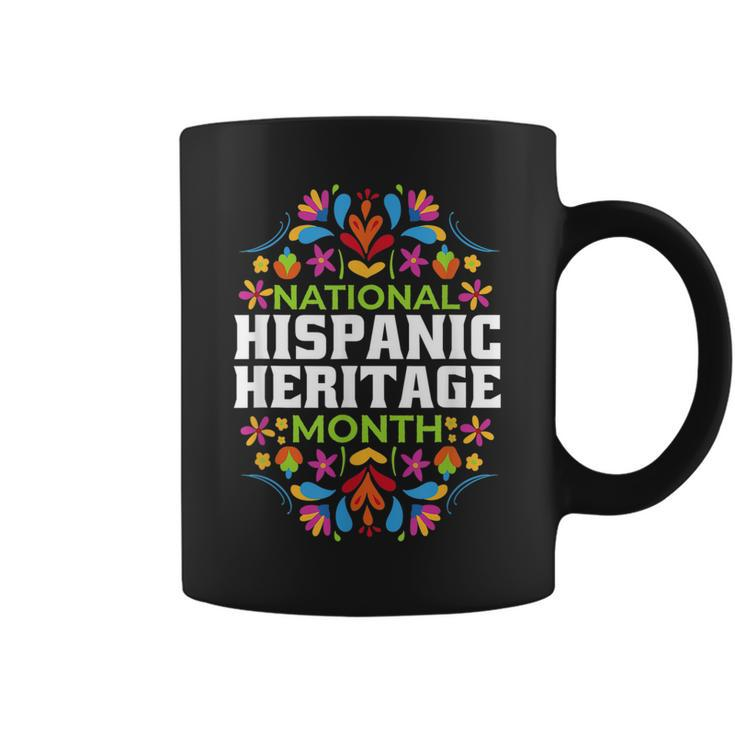 Happy National Hispanic Heritage Month Latino Pride Flag  V2 Coffee Mug