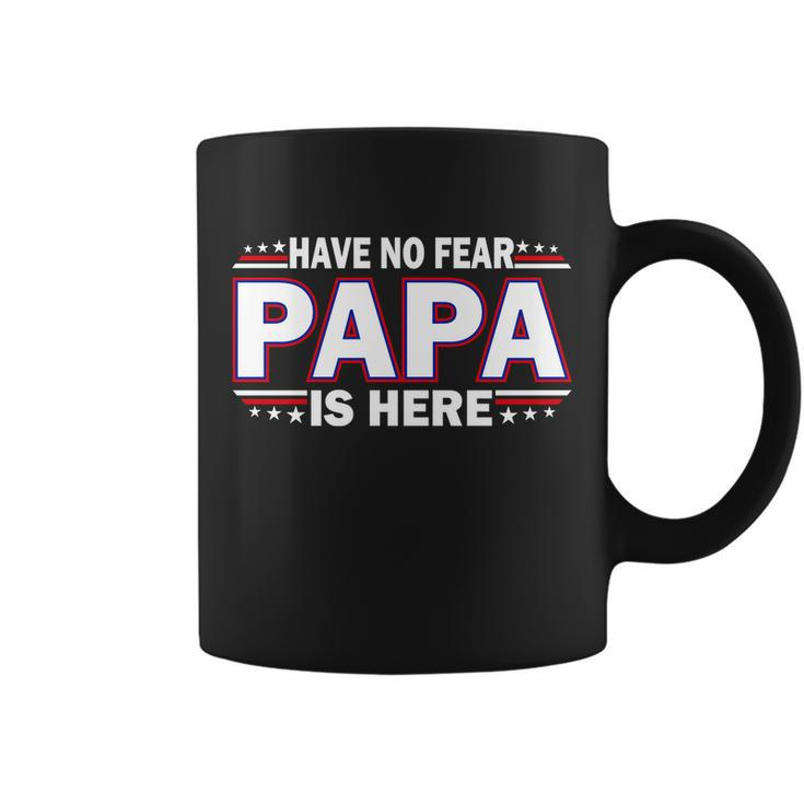 Have No Fear Papa Is Here Tshirt Coffee Mug
