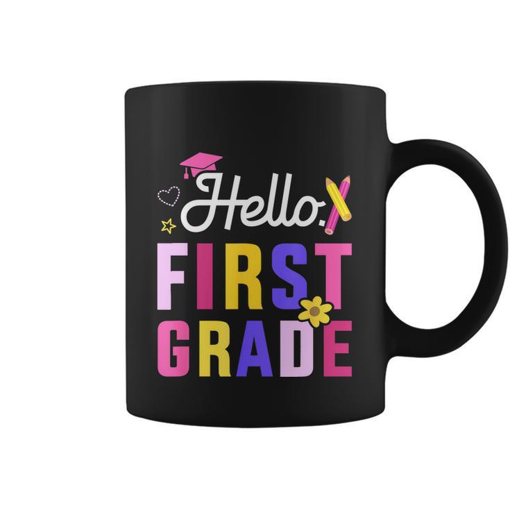 Hello 1St Grade First Back To School Student Teacher Coffee Mug