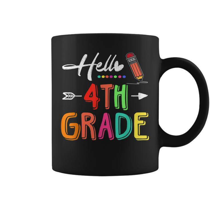Hello 4Th Grade Team Fourth Grade Teacher Back To School  Coffee Mug