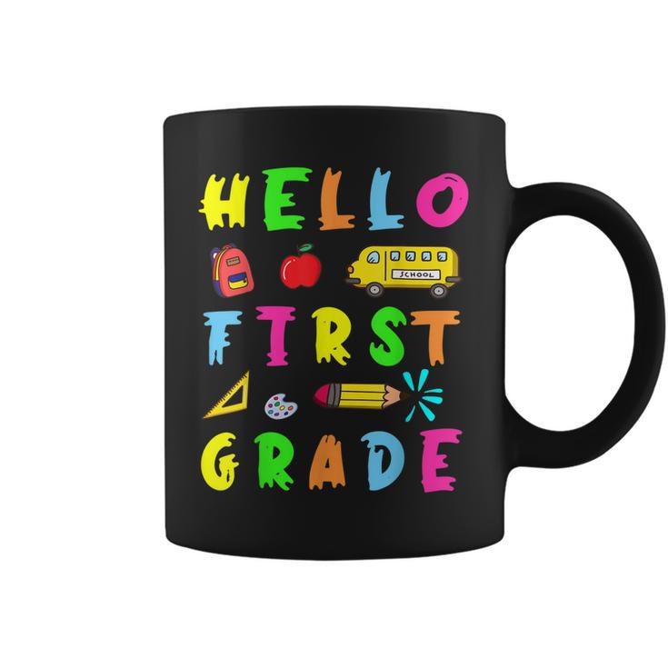 Hello Miss First Grade Back To School Teachers Kida  Coffee Mug