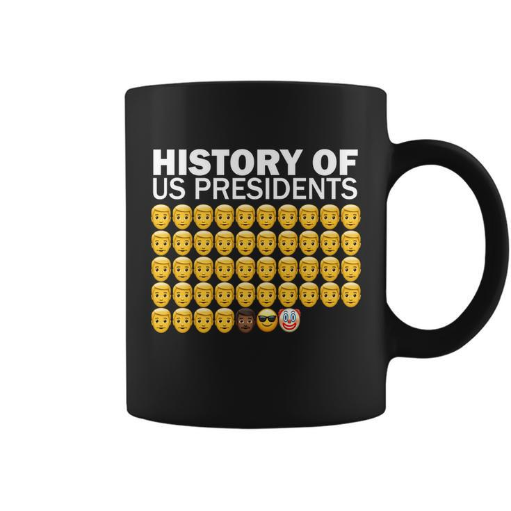 History Of Us Presidents 46Th Clown Pro Republican Tshirt Coffee Mug