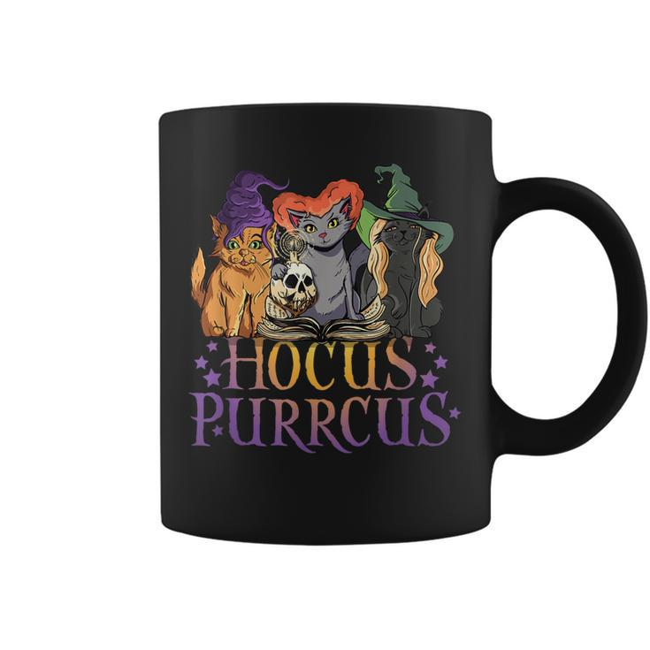 Hocus Purrcus Halloween Witch Cats Funny Parody  Coffee Mug