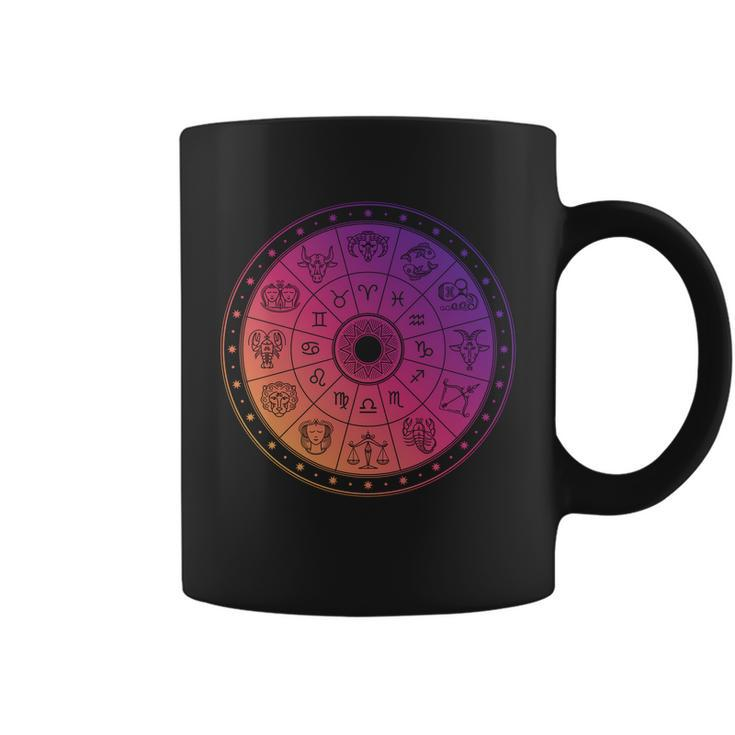 Horiscope Zodiac Wheel Coffee Mug