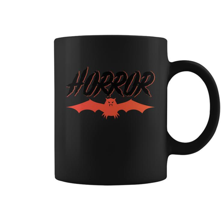 Horror Bat Halloween Quote Coffee Mug