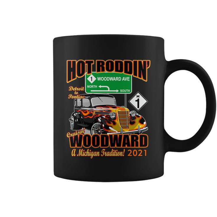 Hot Rod Woodward Ave M1 Cruise 2021 Tshirt Coffee Mug