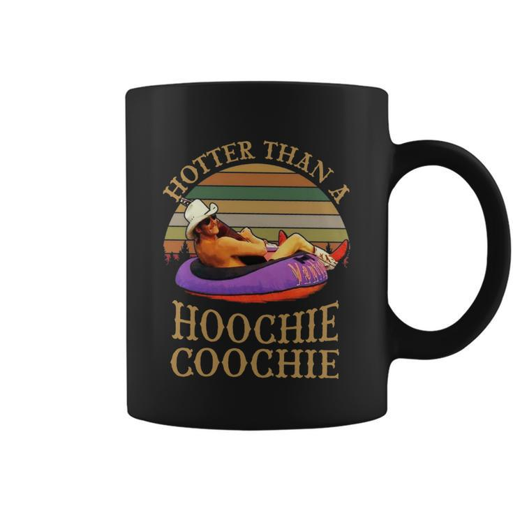 Hotter Than A Hoochie Coochie Daddy Vintage Retro Country Music Coffee Mug