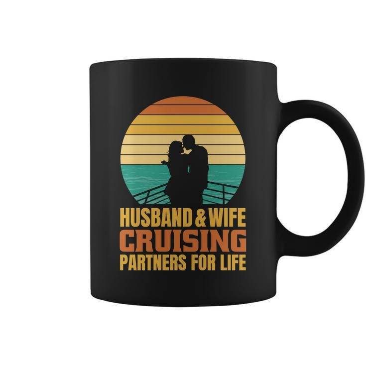 Husband And Wife Cruising Partners For Life Coffee Mug