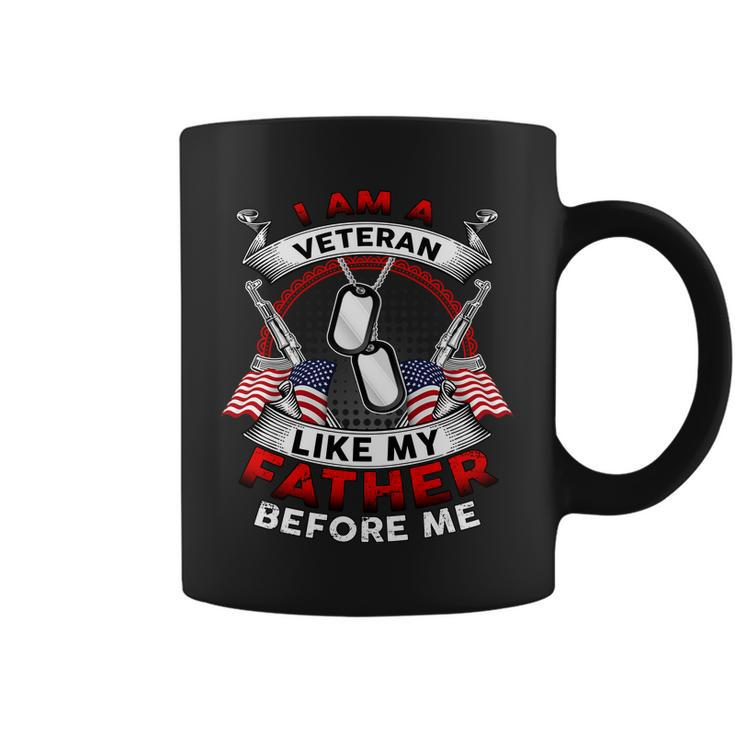 I Am A Veteran Like My Father Before Me Tshirt Coffee Mug