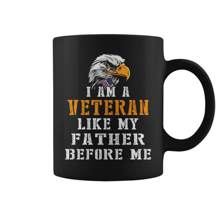 I Am A Veteran Like My Father Before Me V2 Coffee Mug