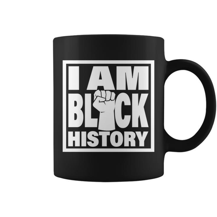 I Am Black History Proud African American Coffee Mug