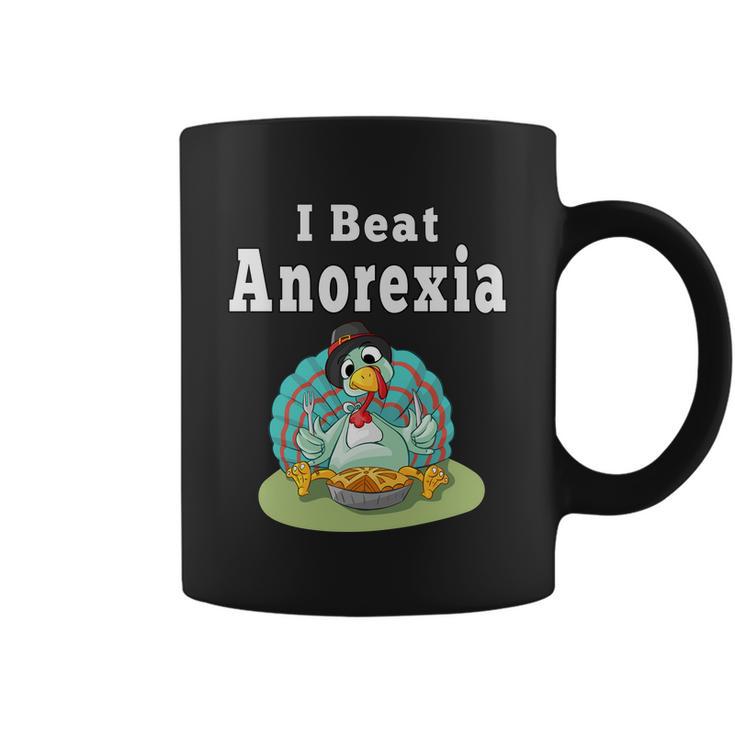 I Beat Anorexia Tshirt Coffee Mug