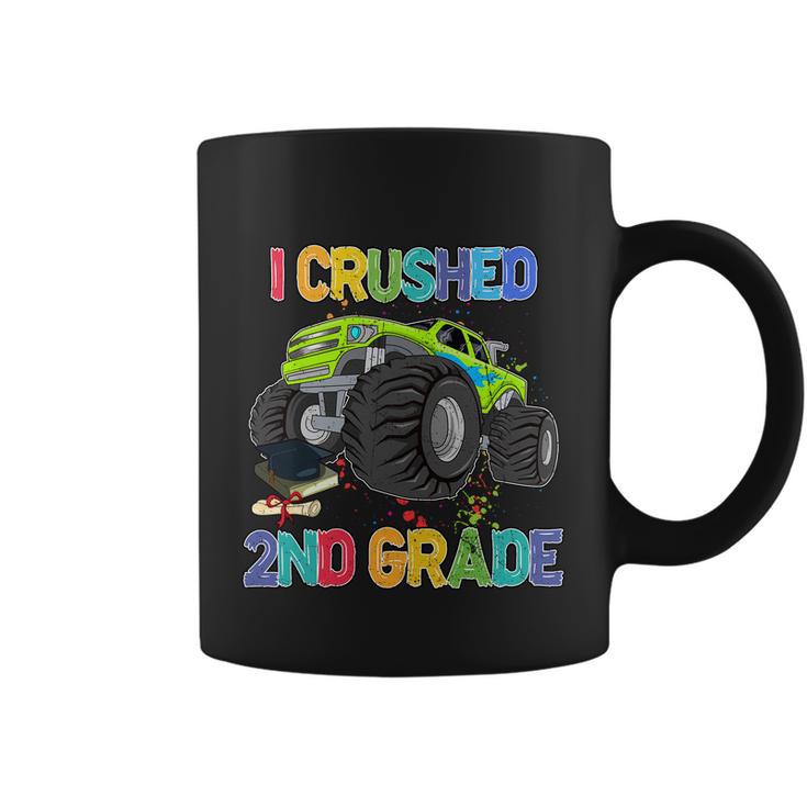 I Crushed 2Nd Grade Monter Truck Back To School Coffee Mug