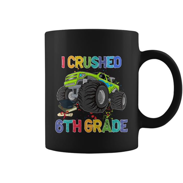 I Crushed 6Th Grade Monter Truck Back To School Coffee Mug
