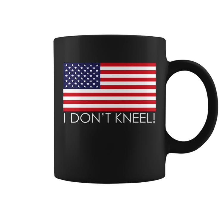 I Dont Kneel Usa Flag Tshirt Coffee Mug