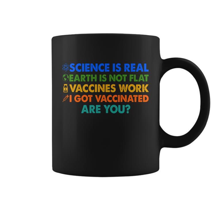 I Got Vaccinated Are You Vaccine Shot Tshirt Coffee Mug