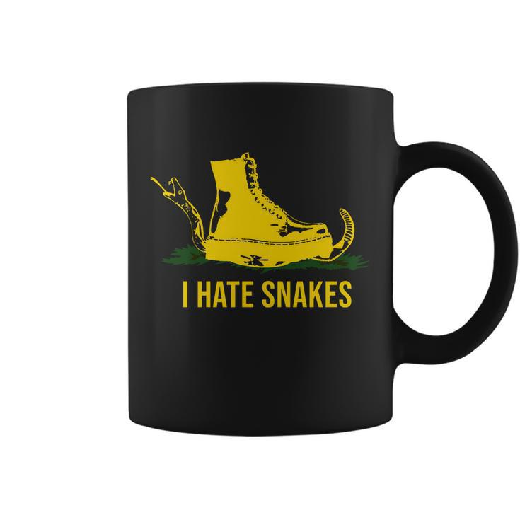 I Hate Snakes Dont Thread On Me Flag Coffee Mug