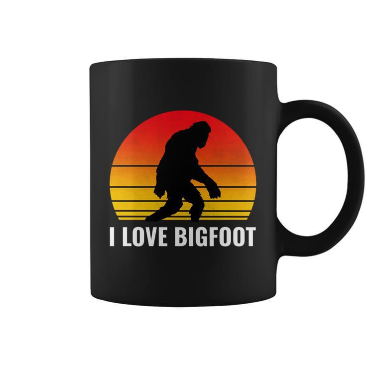 I Love Bigfoot Meaningful Gift Sasquatch Camping Hide And Seek Champion Cool Gif Coffee Mug