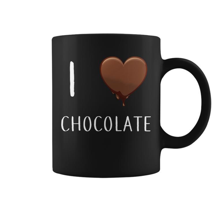 I Love Chocolate Coffee Mug