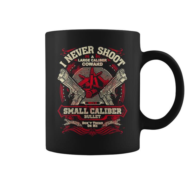 I Never Shoot Coffee Mug