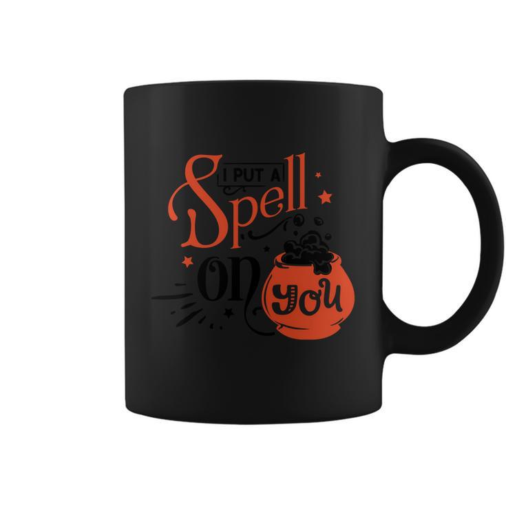 I Put A Spell On You Halloween Quote V6 Coffee Mug