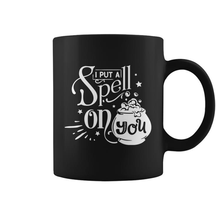 I Put A Spell On You Halloween Quote V7 Coffee Mug