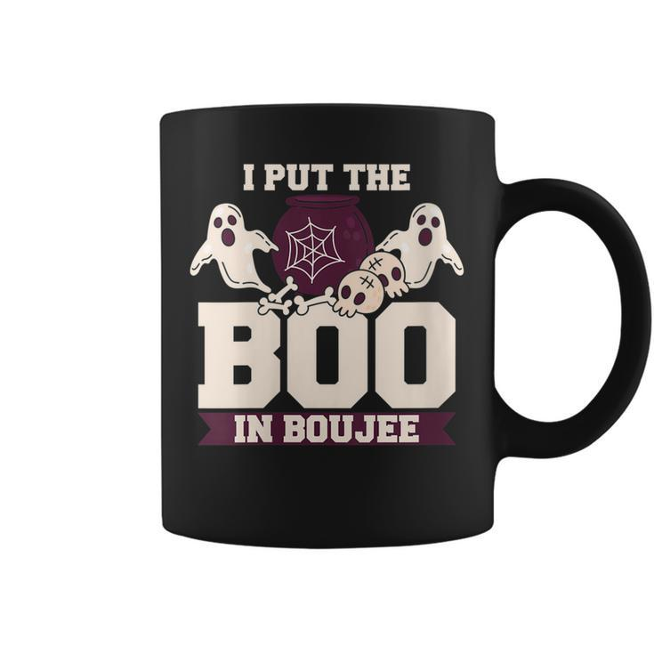 I Put The Boo In Boujee Boo Halloween Party Coffee Mug