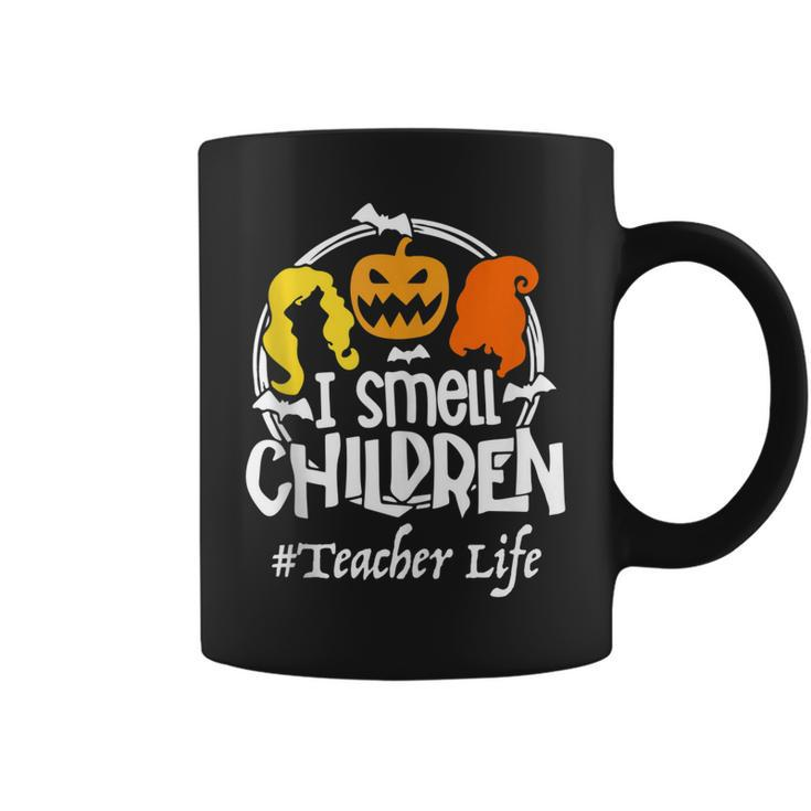 I Smell Children Halloween  Teacher Life Costume Funny  Coffee Mug
