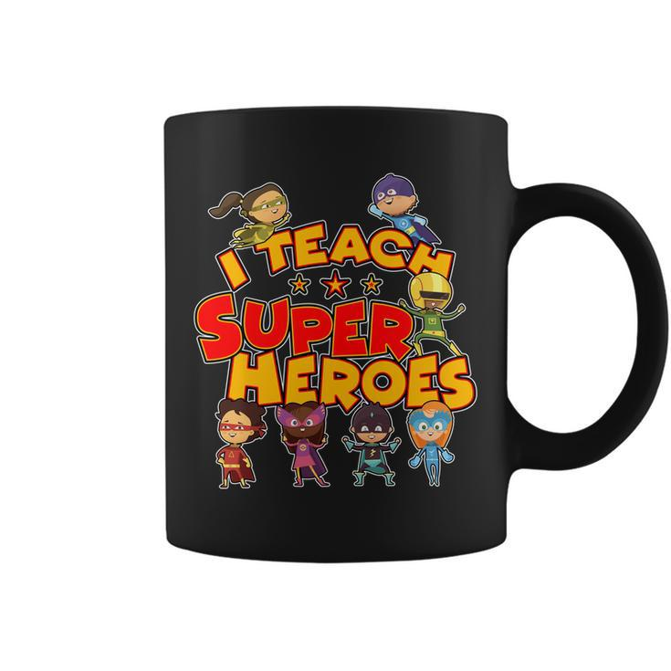 I Teach Superheroes Tshirt Coffee Mug