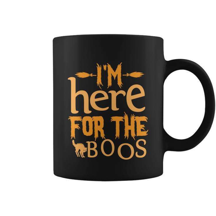 Im Here For The Boos Halloween Quote Coffee Mug