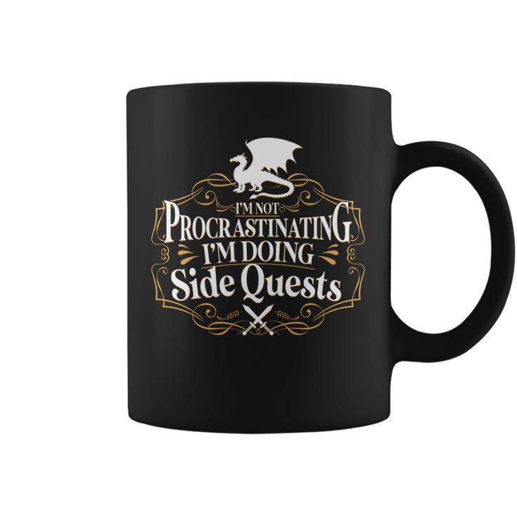 Im Not Procrastinating Im Doing Side Quest Rpg Coffee Mug