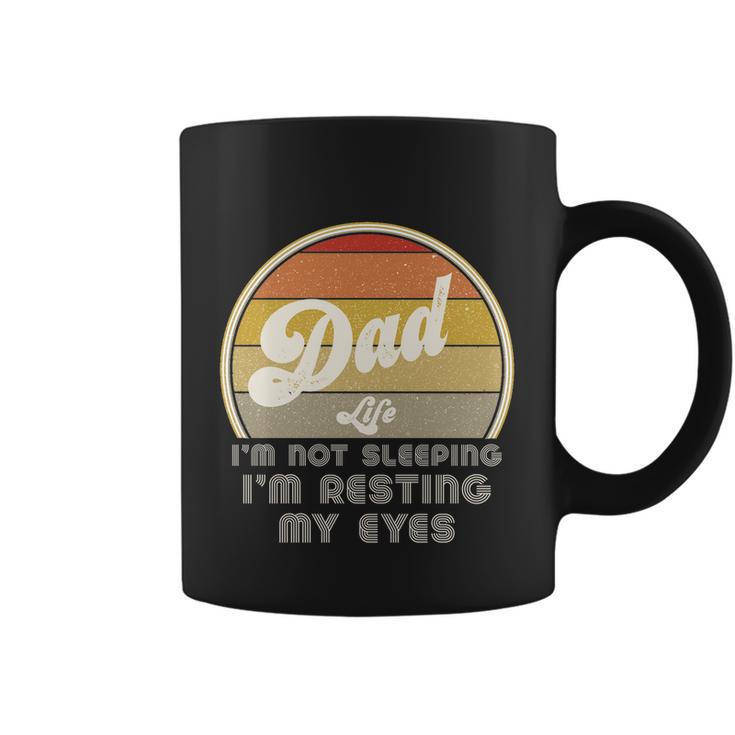 Im Not Sleeping Im Resting My Eyes Retro Dad Joke Loading Gift Coffee Mug