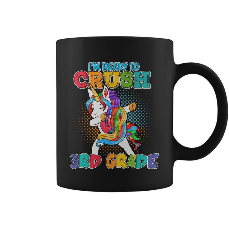 Im Ready To Crush 3Rd Grade Unicorn Back To School Coffee Mug