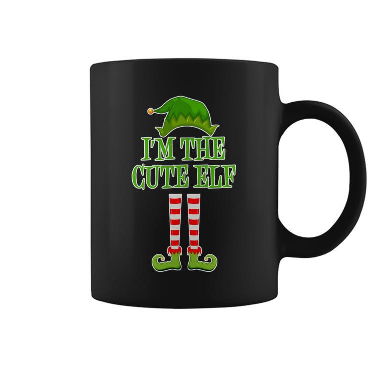 Im The Cute Elf Matching Family Christmas Tshirt Coffee Mug