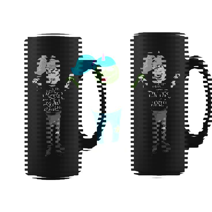 Im The Doctor Zombie Pediatrician Halloween Coffee Mug