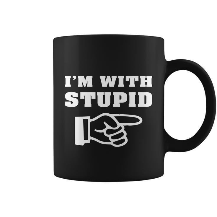 Im With Stupid Coffee Mug
