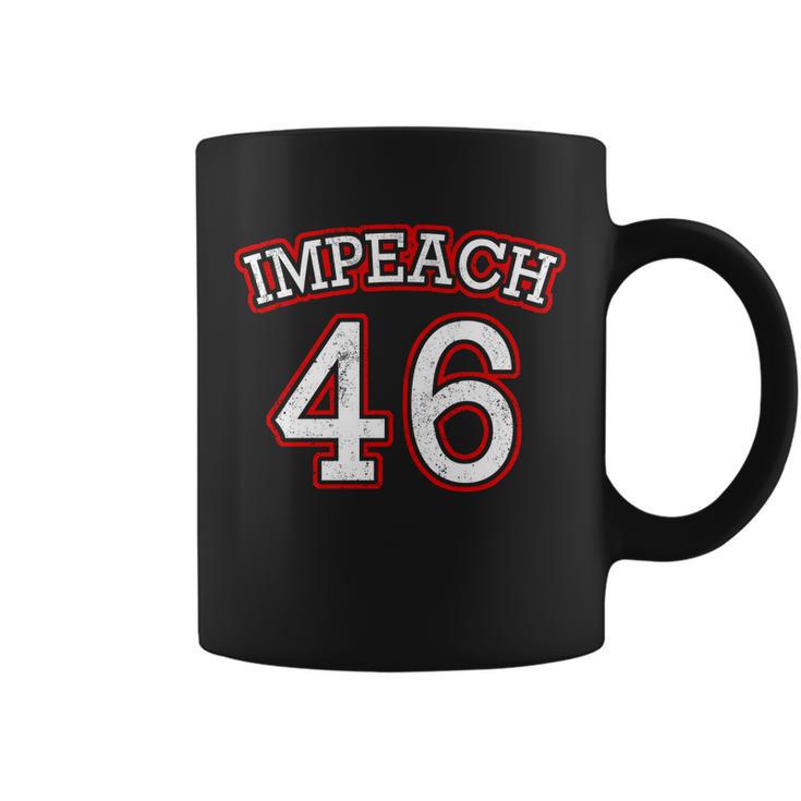 Impeach 46 Joe Biden Republican Conservative Antibiden Coffee Mug