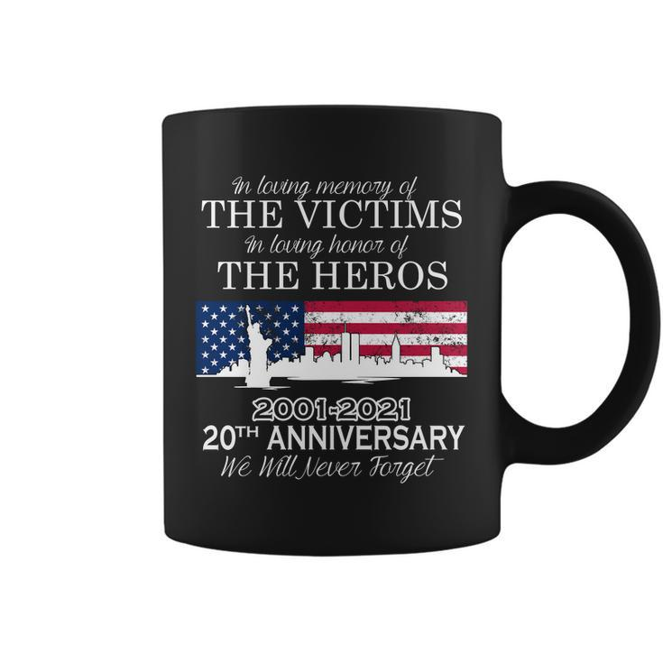 In Loving Memory Of The Victims Heroes 911 20Th Anniversary Tshirt Coffee Mug