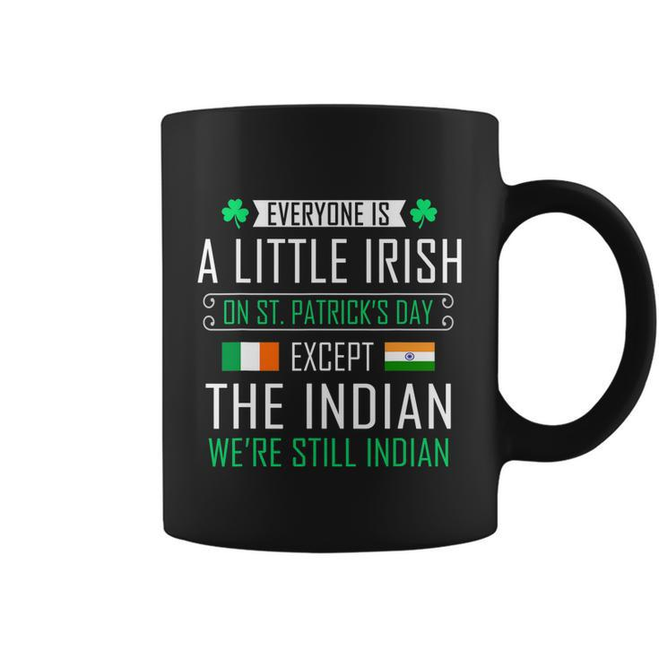 Indian Irish On St Patricks Day Graphic Design Printed Casual Daily Basic Coffee Mug