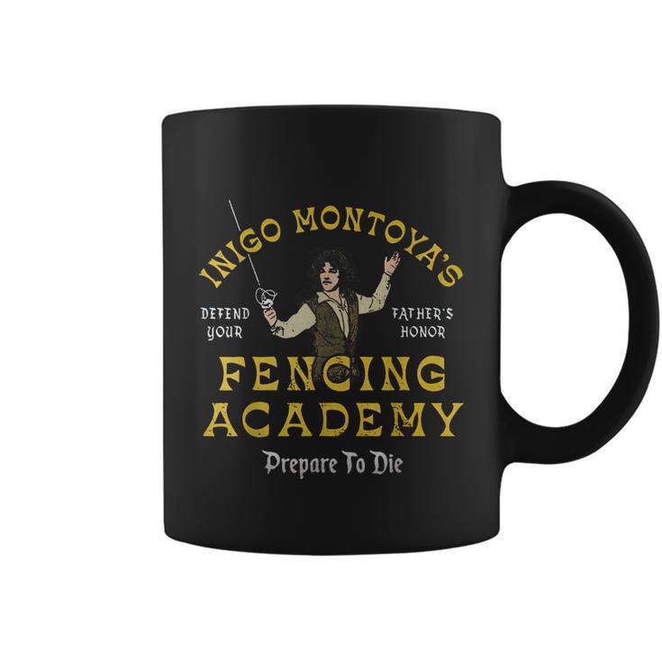 Inigo Montoyas Defend Your Fathers Honor Fencing Academy Tshirt Coffee Mug