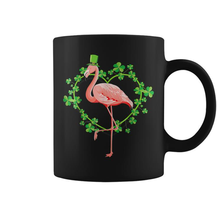 Irish Flamingo Green Saint Patrick Day 2022 Lucky St Pattys  Coffee Mug