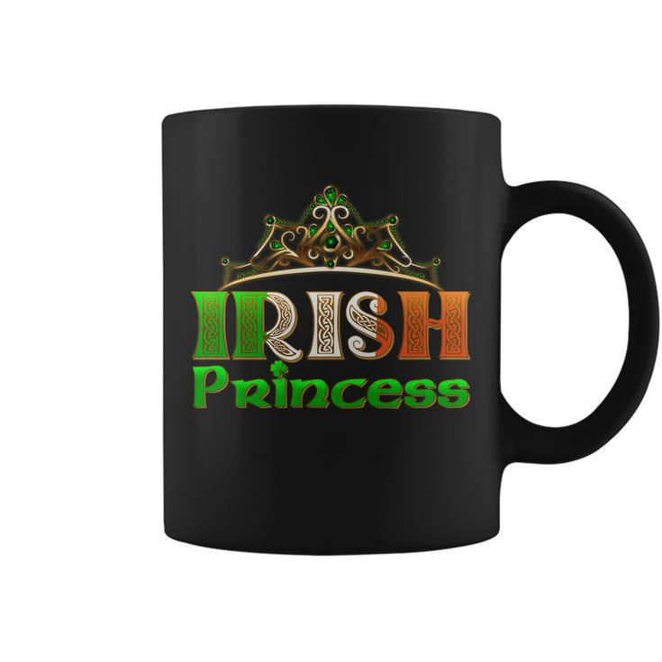 Irish Princess Crown St Patricks Day Coffee Mug