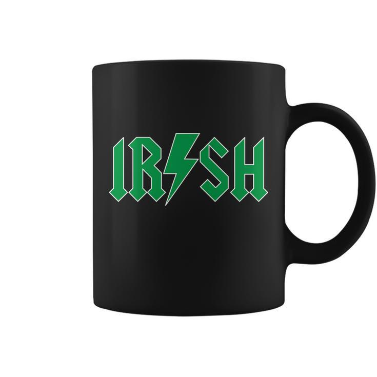 Irish Rocks Logo Music Parody St Patricks Day Coffee Mug