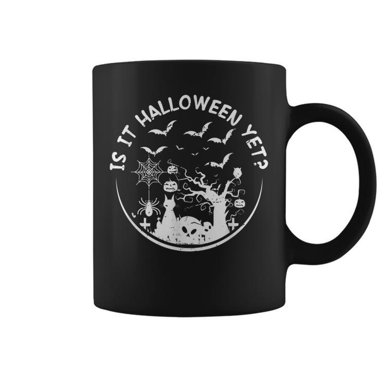 Is It Halloween Yet Friends Horror Scary Hocus Pocus Fall  Coffee Mug