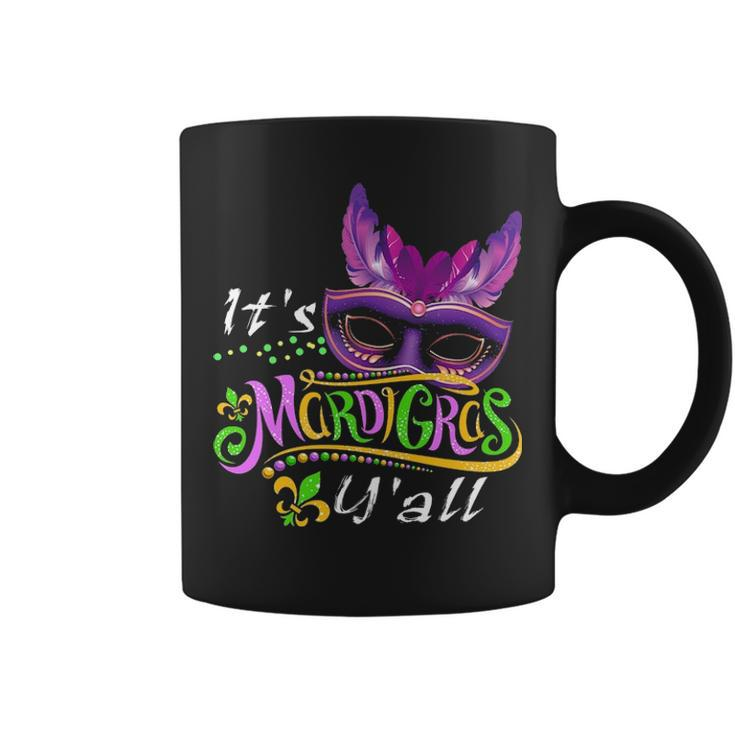 It S Mardi Gras Y All Funny Parade Lovers Coffee Mug