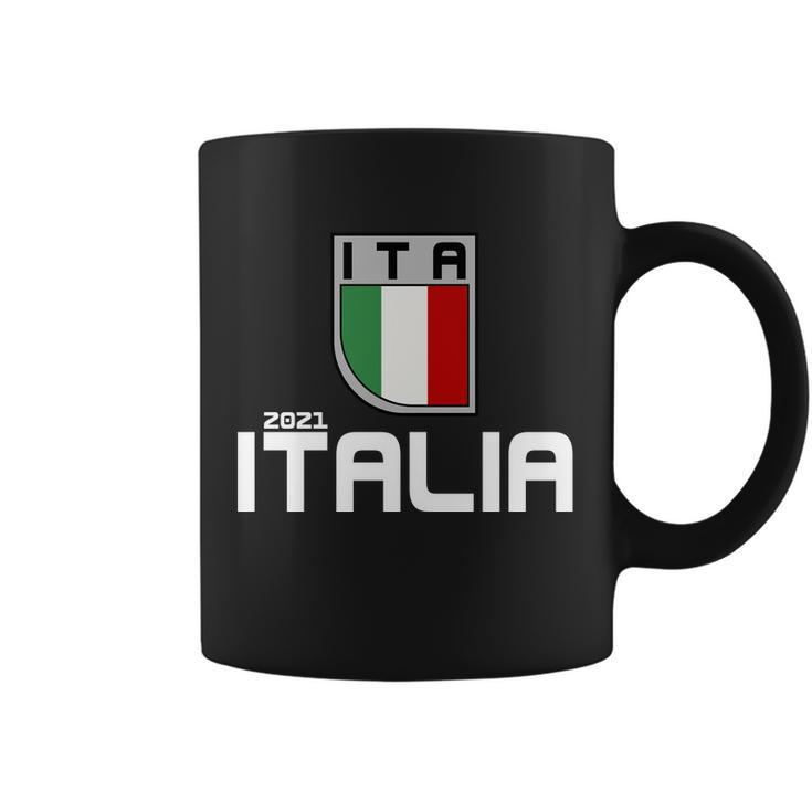 Italy Italia 2021 Football Soccer Logo Tshirt Coffee Mug