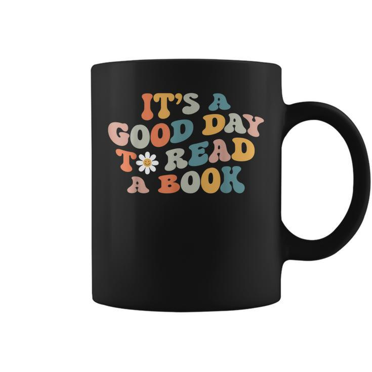Its Good Day To Read Book Funny Library Reading Lovers  Coffee Mug