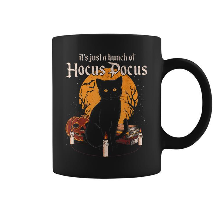 Its Just A Bunch Of Funny Halloween Black Cat  Coffee Mug