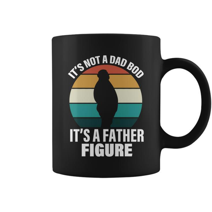 Its Not A Dad Bod Its A Father Figure Retro Tshirt Coffee Mug